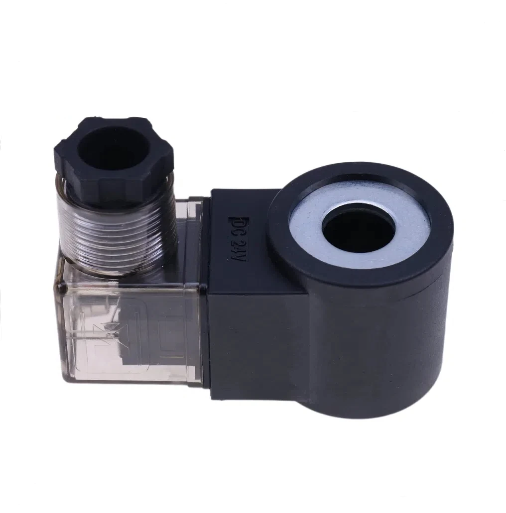 New 24V 6306024 Solenoid Valve Coil 3 Prong DIN Connector Compatible With HydraForc Valve Stem Series 08 80 88 98
New 24V 6306024 Solenoid Valve Coil 3 Prong DIN Connector Compatible With HydraForc Valve Stem Series 08 80 88 98