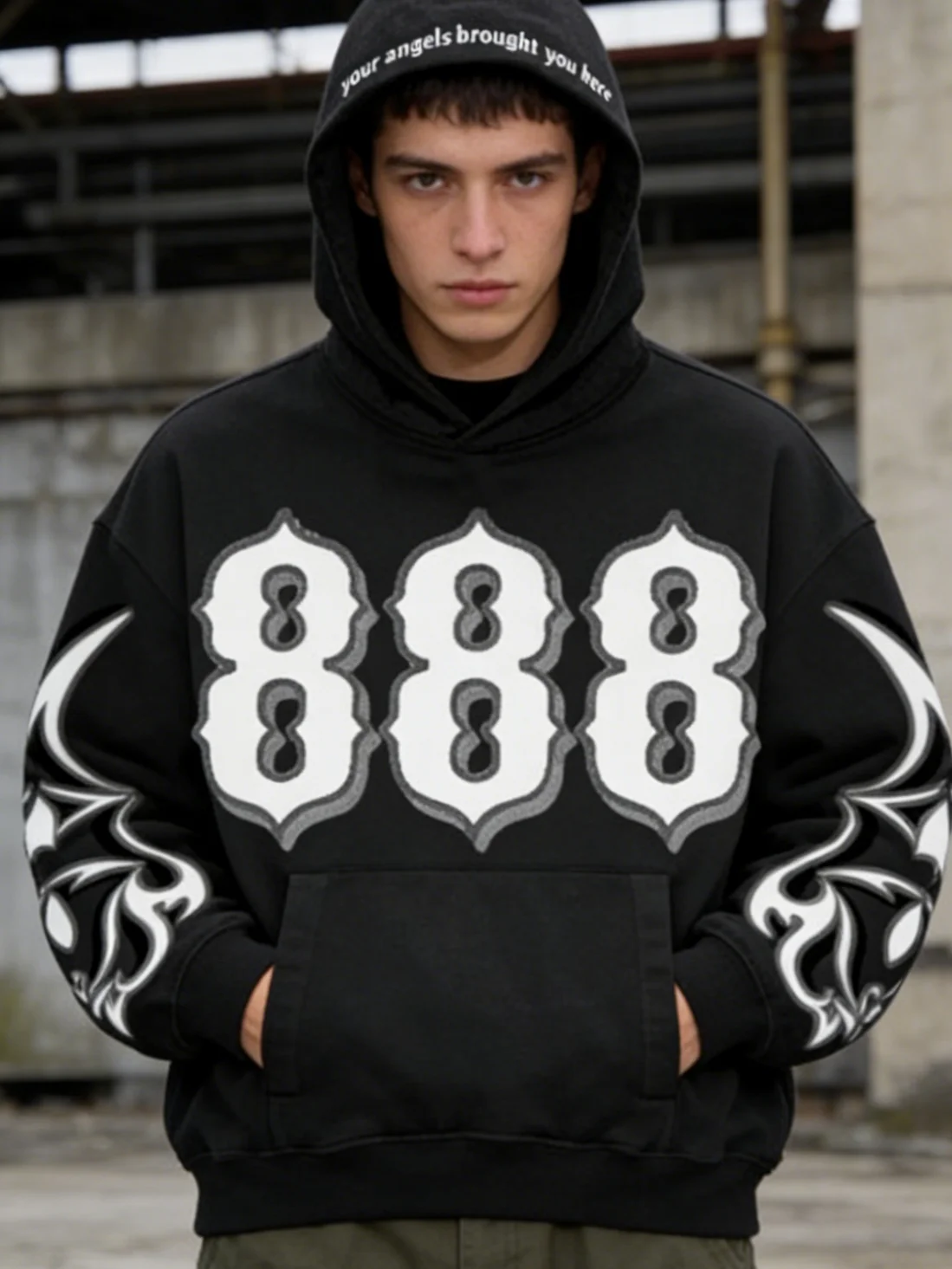 Winter retro colorful sports pullover for men, retro autumn high-quality loose hoodie
Winter retro colorful sports pullover for men, retro autumn high-quality loose hoodie