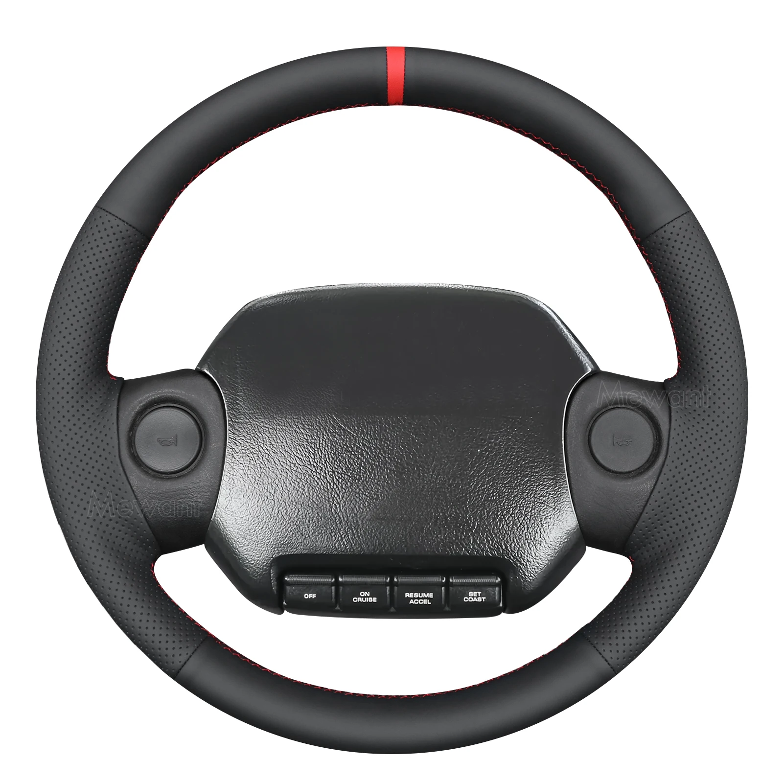 Черный чехол на руль автомобиля Mewant из искусственной кожи для Dodge RAM 1500 2500 3500 DAKOTA 1994-1997 гг.
Черный чехол на руль автомобиля Mewant из искусственной кожи для Dodge RAM 1500 2500 3500 DAKOTA 1994-1997 гг.