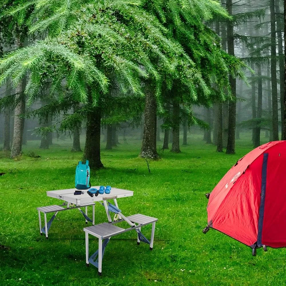 4-person Picnic Folding Table,Height Adjustable Table with 4 Seats Indoor Outdoor Portable Suitcase Table Game Table with Bench
4-person Picnic Folding Table,Height Adjustable Table with 4 Seats Indoor Outdoor Portable Suitcase Table Game Table with Bench