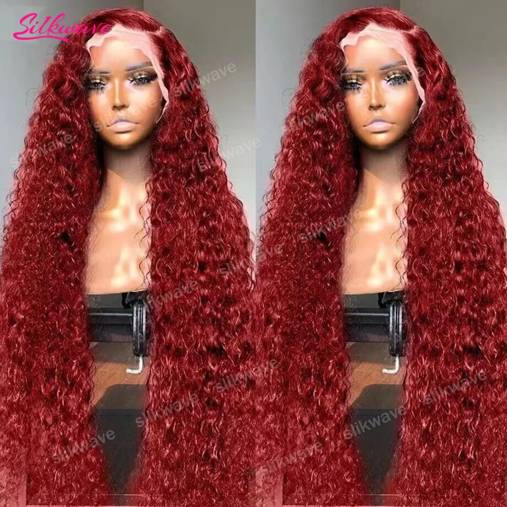 Wine Red Colored 99j Burgundy Curly Lace Front Human Hair Wigs 13x4 HD Transparent Deep Wave Frontal Wig Preplucked For Women
Wine Red Colored 99j Burgundy Curly Lace Front Human Hair Wigs 13x4 HD Transparent Deep Wave Frontal Wig Preplucked For Women