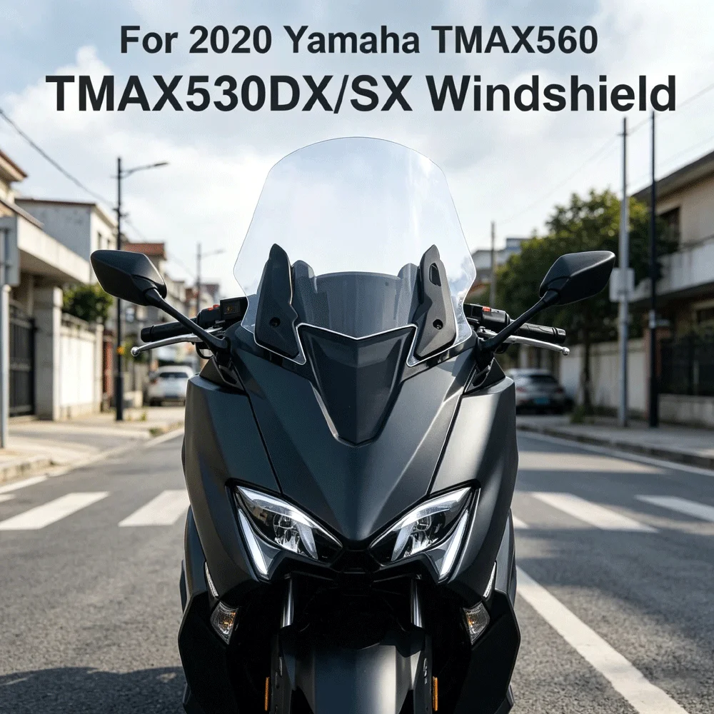For 2020 Yamaha TMAX560 TMAX530DX/SX Windshield Heightened Modified Imported High Transparency Windscreen Tmax-560 2020 Wind Def
For 2020 Yamaha TMAX560 TMAX530DX/SX Windshield Heightened Modified Imported High Transparency Windscreen Tmax-560 2020 Wind Def