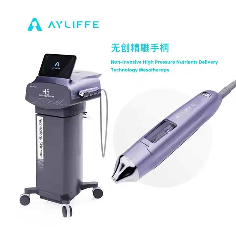 New high-pressure non-invasive water light infusion instrument, salon-grade needle-free water light skin rejuvenation instrument
New high-pressure non-invasive water light infusion instrument, salon-grade needle-free water light skin rejuvenation instrument