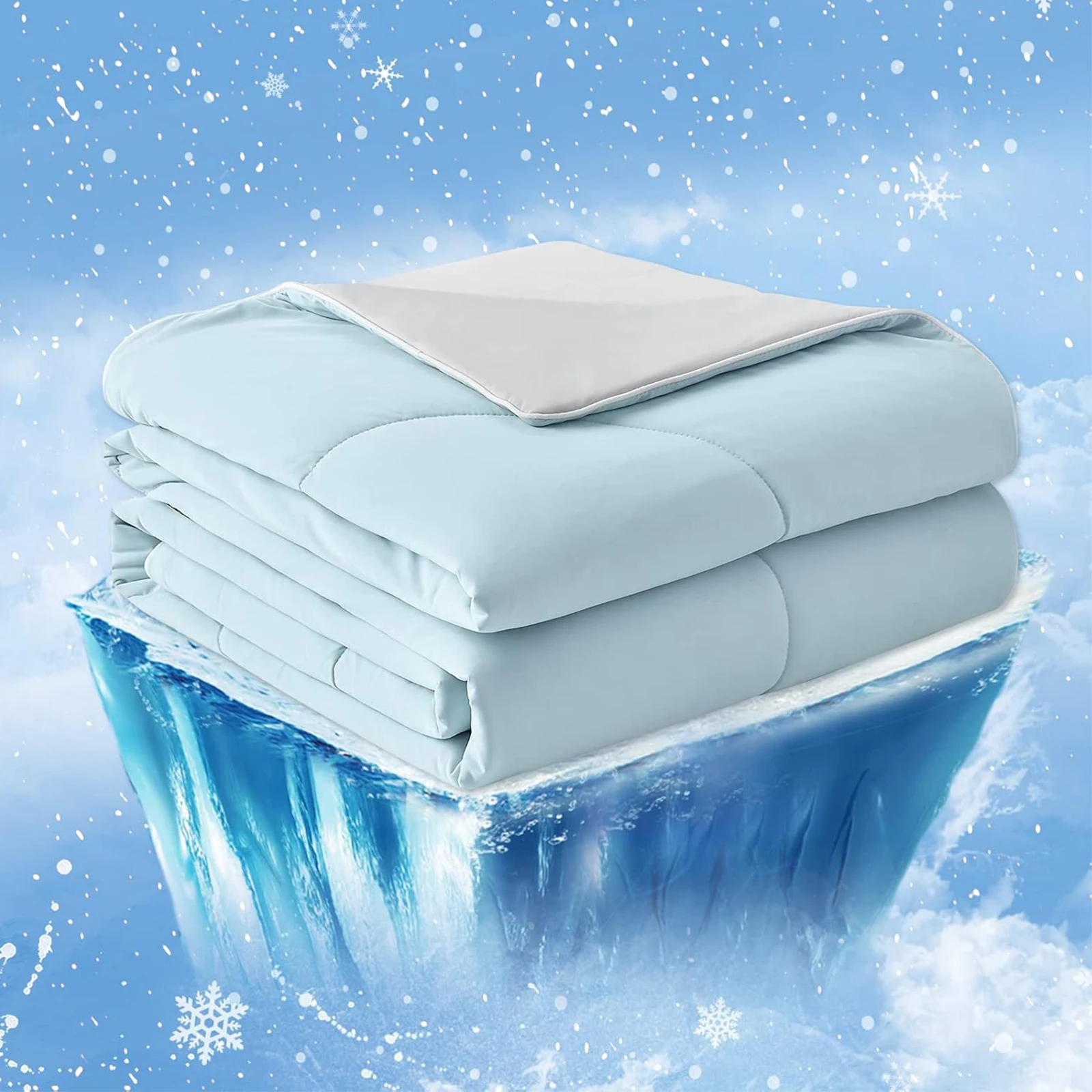 One Cold Sense Reversible Cold Effect Cooling Blanket, Summer Cooling Blanket for Hot Sleepers and Night Sweats
One Cold Sense Reversible Cold Effect Cooling Blanket, Summer Cooling Blanket for Hot Sleepers and Night Sweats