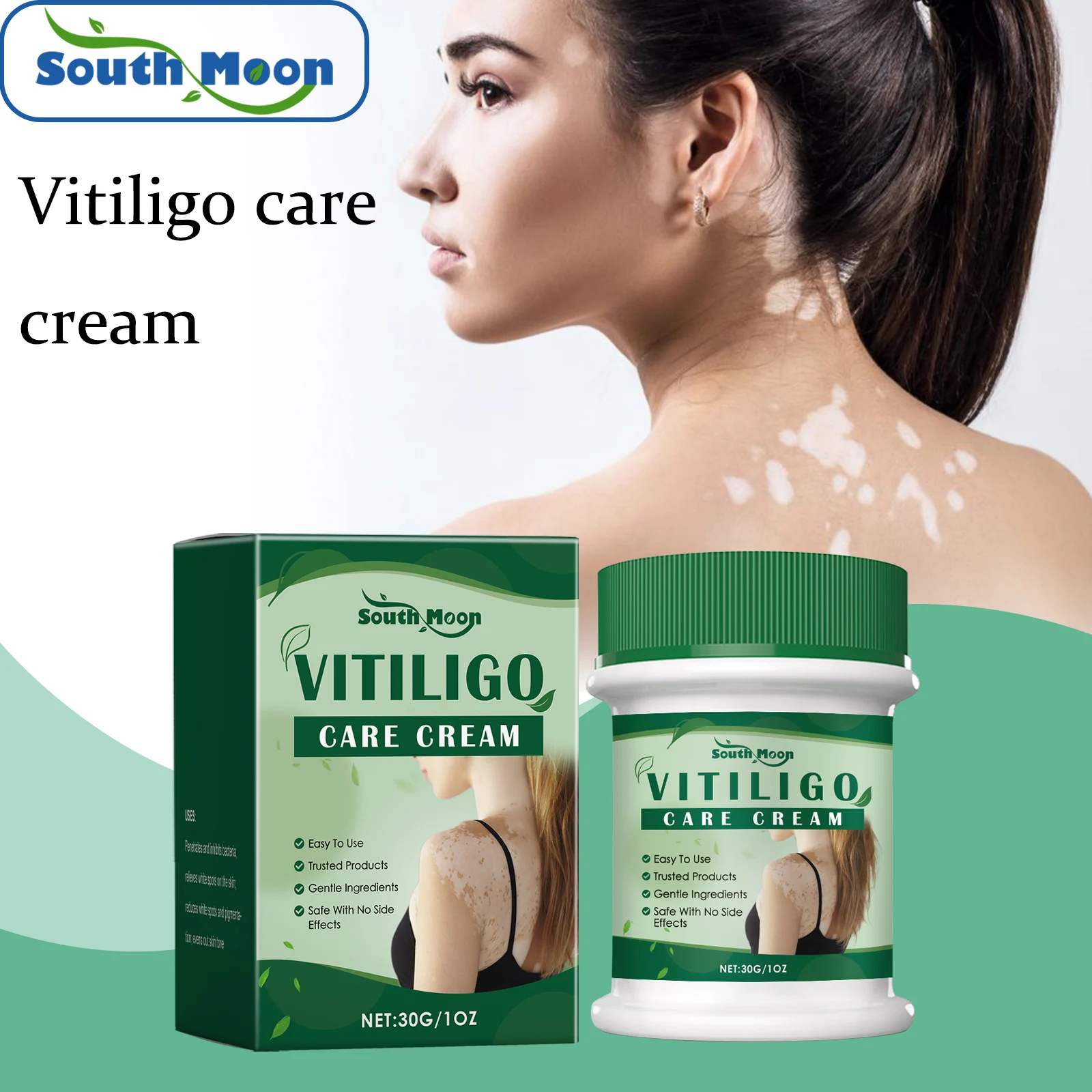 Крем для ухода за витилиго в Южной Луне, восстанавливающий поврежденную кожу, увлажняющий баланс, тон кожи, успокаивающий ежедневный массажный крем для кожи тела
Крем для ухода за витилиго в Южной Луне, восстанавливающий поврежденную кожу, увлажняющий баланс, тон кожи, успокаивающий ежедневный массажный крем для кожи тела