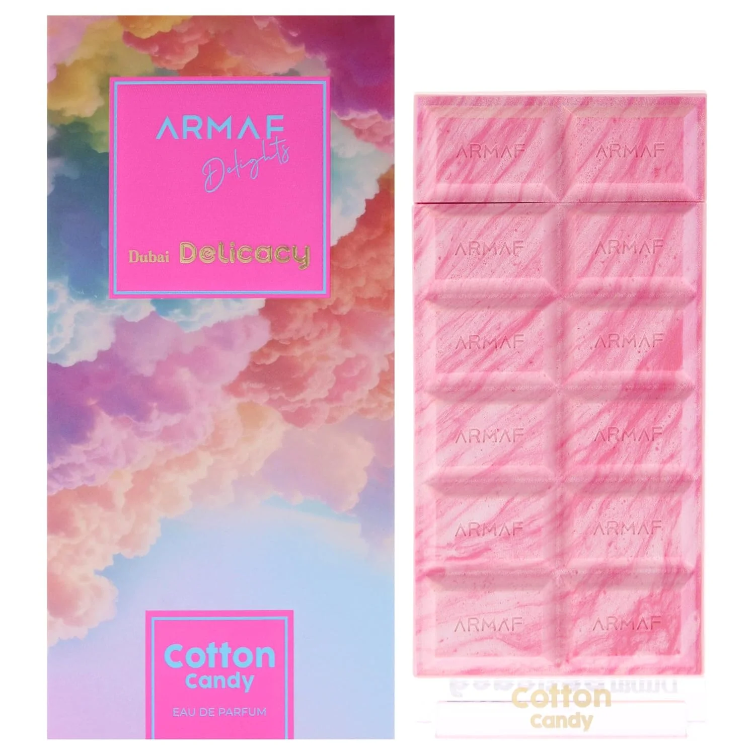 Armaf Parfums Cotton Candy Eau de Parfum Unisex 2.37 Fl Oz – Sweet Gourmand Fragrance with Fluffy Cotton Candy, Creamy Vanilla, Sugared Fruits and Soft Musk Notes, Long Lasting Luxury Scent for Women and Men.
Armaf Parfums Cotton Candy Eau de Parfum Unisex 2.37 Fl Oz – Sweet Gourmand Fragrance with Fluffy Cotton Candy, Creamy Vanilla, Sugared Fruits and Soft Musk Notes, Long Lasting Luxury Scent for Women and Men.