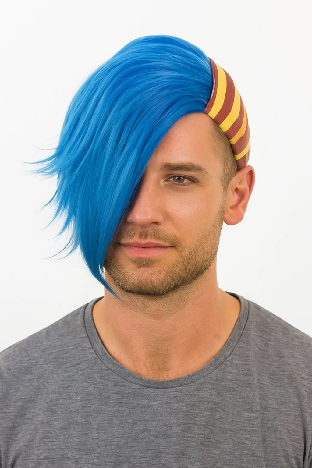 Gonbee Yamada Cosplay Wig Customizable Blue Anime Hair Synthetic Heat Resistant Fiber Wig for Halloween Carnival Party Costume
Gonbee Yamada Cosplay Wig Customizable Blue Anime Hair Synthetic Heat Resistant Fiber Wig for Halloween Carnival Party Costume