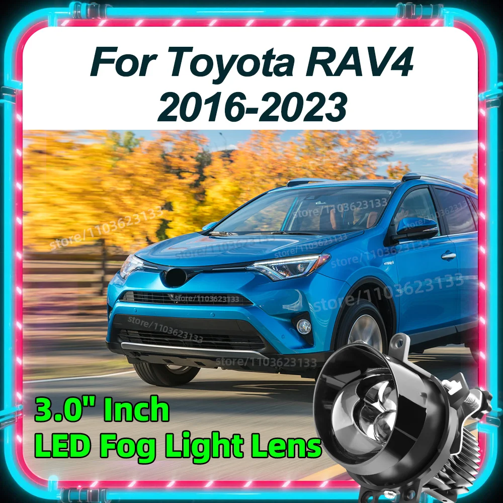 2 Pieces 500W LED Fog Light Assembly For Toyota RAV4 2016 2017 2018 2019 2020 2021 2022 2023
2 Pieces 500W LED Fog Light Assembly For Toyota RAV4 2016 2017 2018 2019 2020 2021 2022 2023