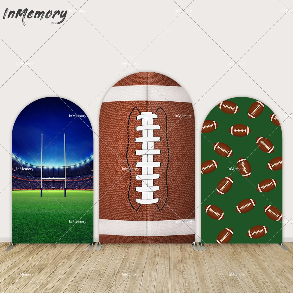 American Football Field Arch Backdrop Cover Boys Birthday Party Decoration Banner Sport Stadium Arched Wall Panels Photo Props
American Football Field Arch Backdrop Cover Boys Birthday Party Decoration Banner Sport Stadium Arched Wall Panels Photo Props