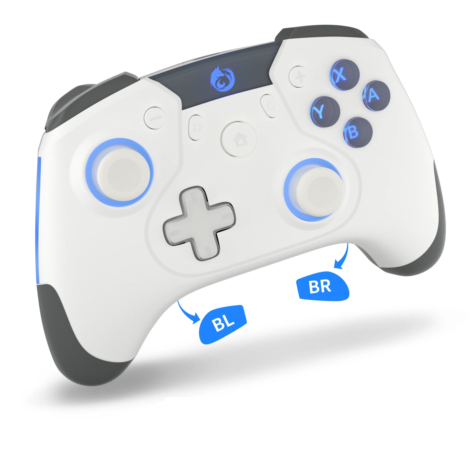 Bluetooth Wireless Switch Controller Gamepad for Switch/Lite/Steam Remote Game Controllers Joystick With Free Thumb Grips
Bluetooth Wireless Switch Controller Gamepad for Switch/Lite/Steam Remote Game Controllers Joystick With Free Thumb Grips