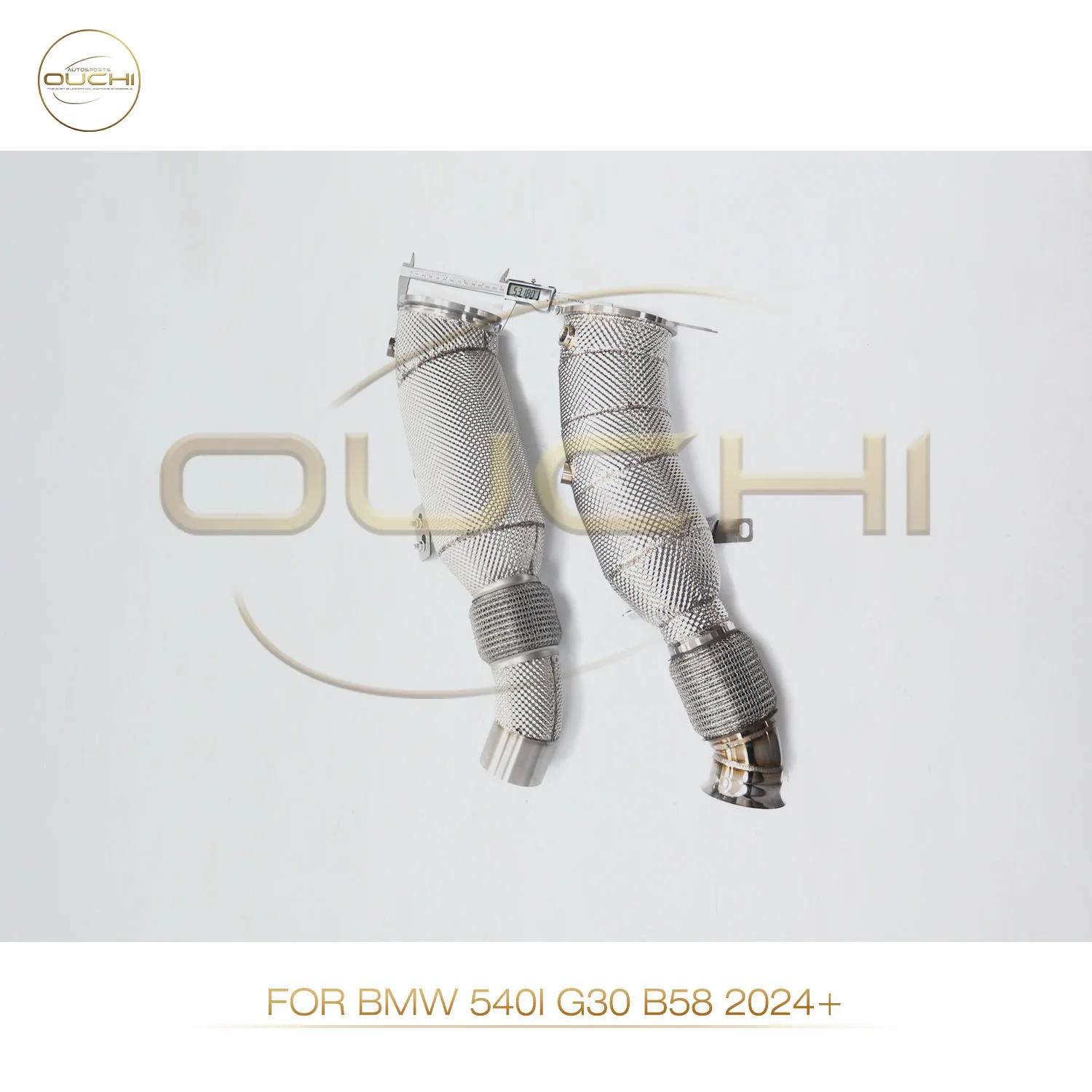 OUCHI Factory Direct Sales Stainless Steel Exhaust System Performance Downpipe For BMW 540i G30 B58 2024+ Car Exhaust Auto Parts
OUCHI Factory Direct Sales Stainless Steel Exhaust System Performance Downpipe For BMW 540i G30 B58 2024+ Car Exhaust Auto Parts