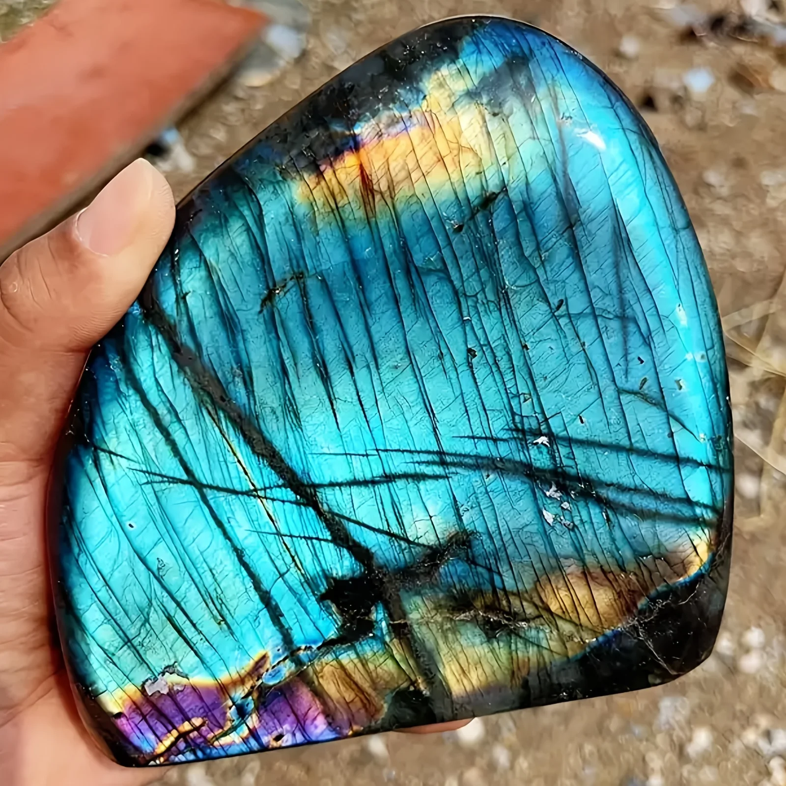 1PC Stunning Labradorite Mineral Quartz Free form,Home Office Decor, Ideal Collectors, Holiday Gifts
1PC Stunning Labradorite Mineral Quartz Free form,Home Office Decor, Ideal Collectors, Holiday Gifts