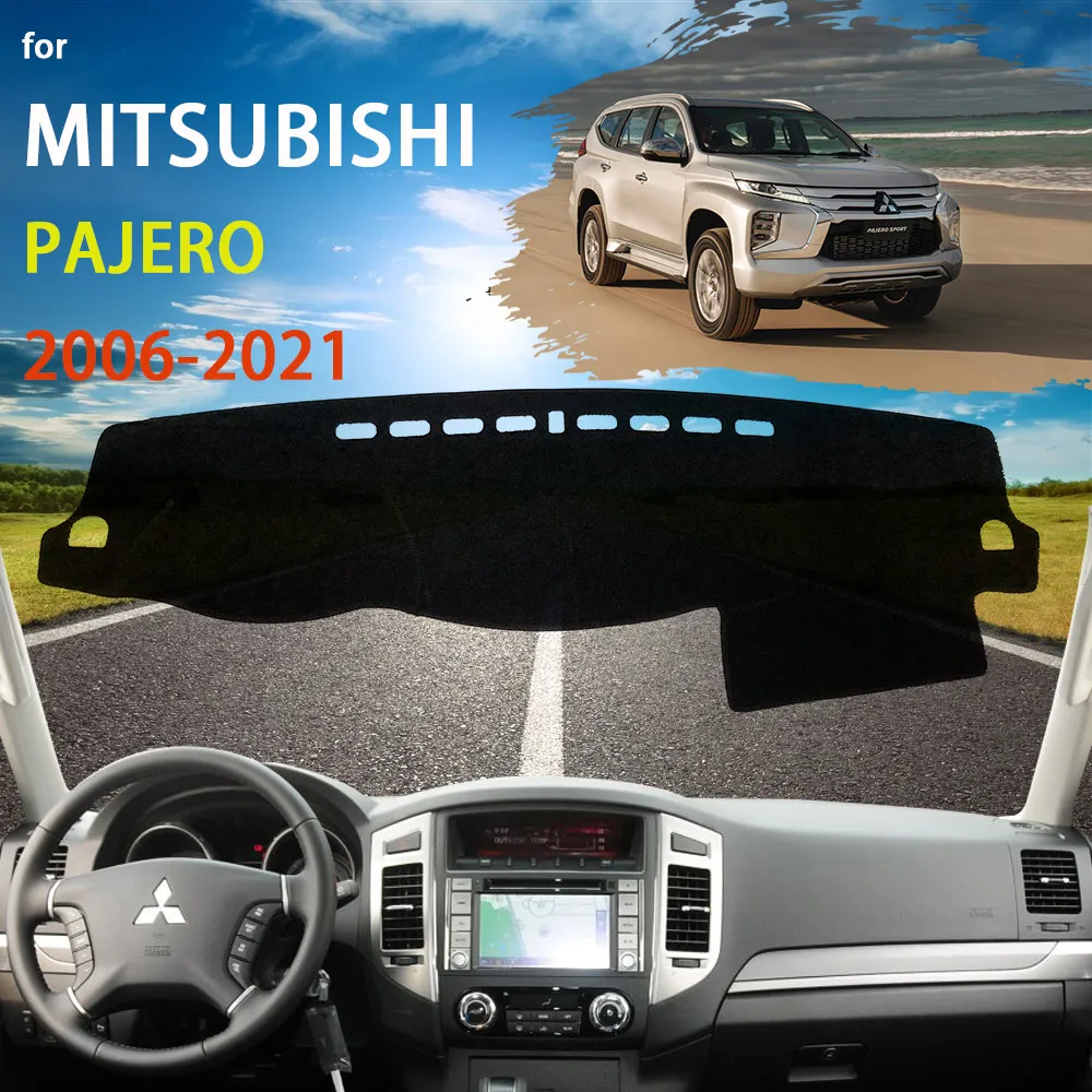 Car Dashboard Cover Sun Dash Mat Board Pad Carpet Dashmat Anti-UV Accessories For Mitsubishi Pajero Montero Shogun NS 2006~2021
Car Dashboard Cover Sun Dash Mat Board Pad Carpet Dashmat Anti-UV Accessories For Mitsubishi Pajero Montero Shogun NS 2006~2021