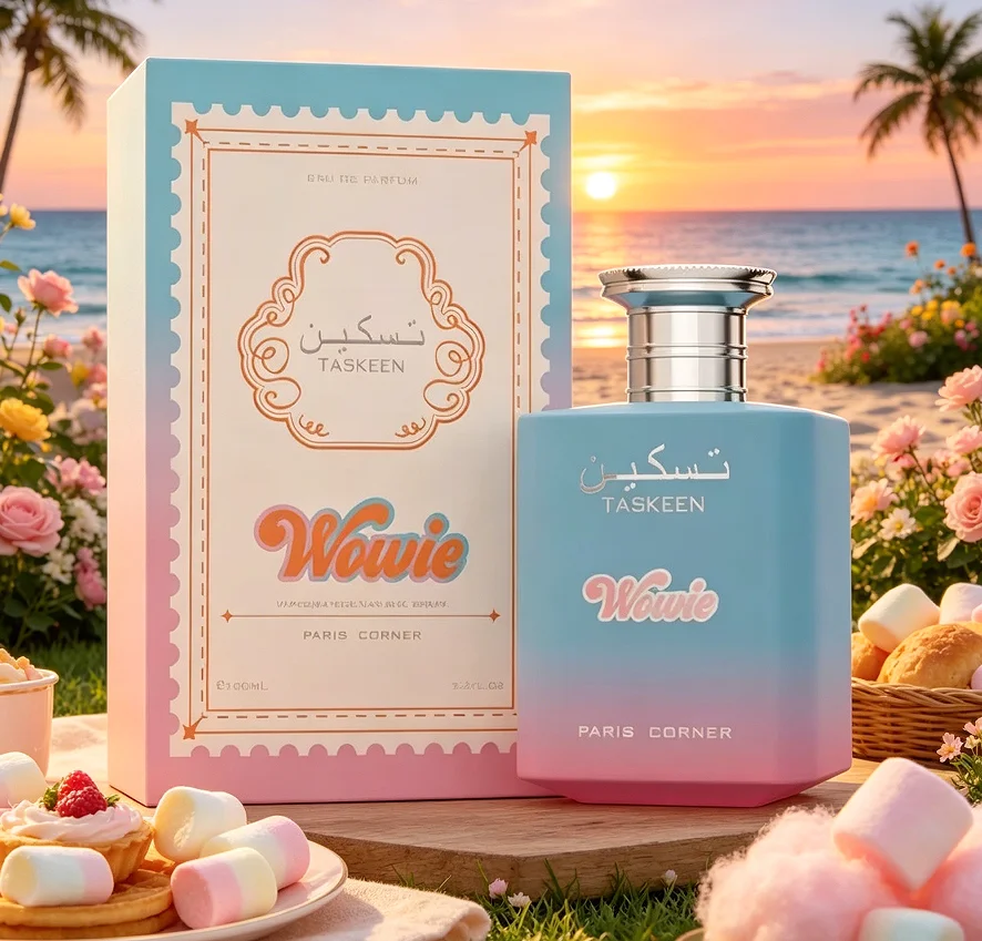 Paris Corner Taskeen Wowie Women perfume spray, cream flavor, flower and fruit flavor, 3.4oz100ml, lasting sweet, suitable for any venue, birthday, Valentine's Day
Paris Corner Taskeen Wowie Women perfume spray, cream flavor, flower and fruit flavor, 3.4oz100ml, lasting sweet, suitable for any venue, birthday, Valentine's Day