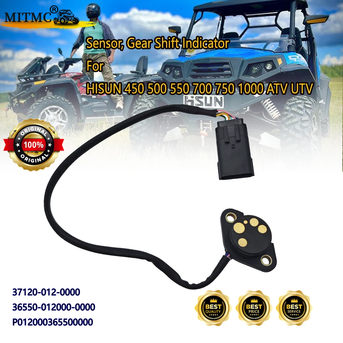 Датчик, индикатор переключения передач для HISUN 450 500 550 700 750 1000 ATV UTV SECTOR VECTOR TACTIC STRIKE RK AXIS FORGE 37120-012-0000
Датчик, индикатор переключения передач для HISUN 450 500 550 700 750 1000 ATV UTV SECTOR VECTOR TACTIC STRIKE RK AXIS FORGE 37120-012-0000