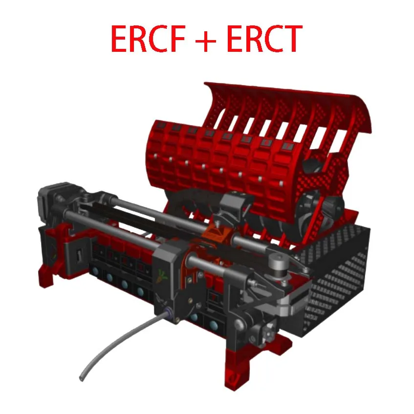 Blurolls ERCF V2 Enraged Rabbit MMU Feeder With ERCT Buffer Cutter for Voron BLV Ratrig Klipper Firmware aluminum axle
Blurolls ERCF V2 Enraged Rabbit MMU Feeder With ERCT Buffer Cutter for Voron BLV Ratrig Klipper Firmware aluminum axle