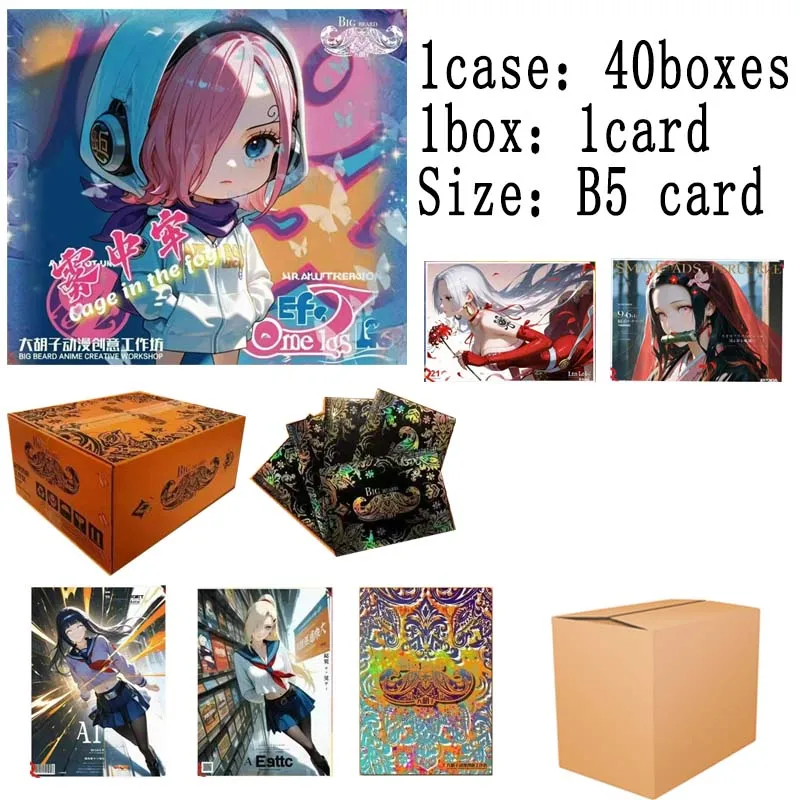 Big Bearded Studio Wholesales Goddess Story Collection Card Booster Box Wave3 Cage Bird Kids Playing Tables Games Cards
Big Bearded Studio Wholesales Goddess Story Collection Card Booster Box Wave3 Cage Bird Kids Playing Tables Games Cards