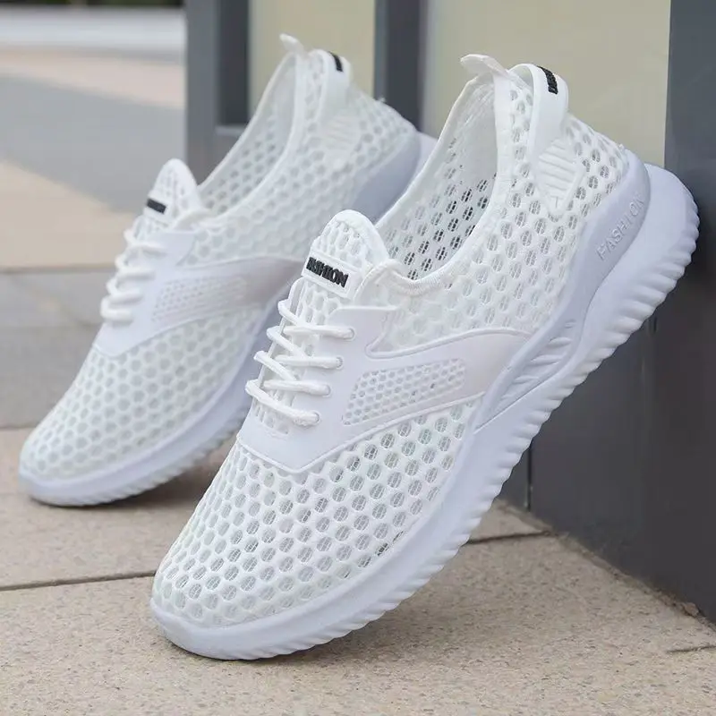 Men's Summer Lightweight Hollow Mesh Casual Shoes, Breathable Hole Design Plus Size Footwear Factory Wholesale
Men's Summer Lightweight Hollow Mesh Casual Shoes, Breathable Hole Design Plus Size Footwear Factory Wholesale