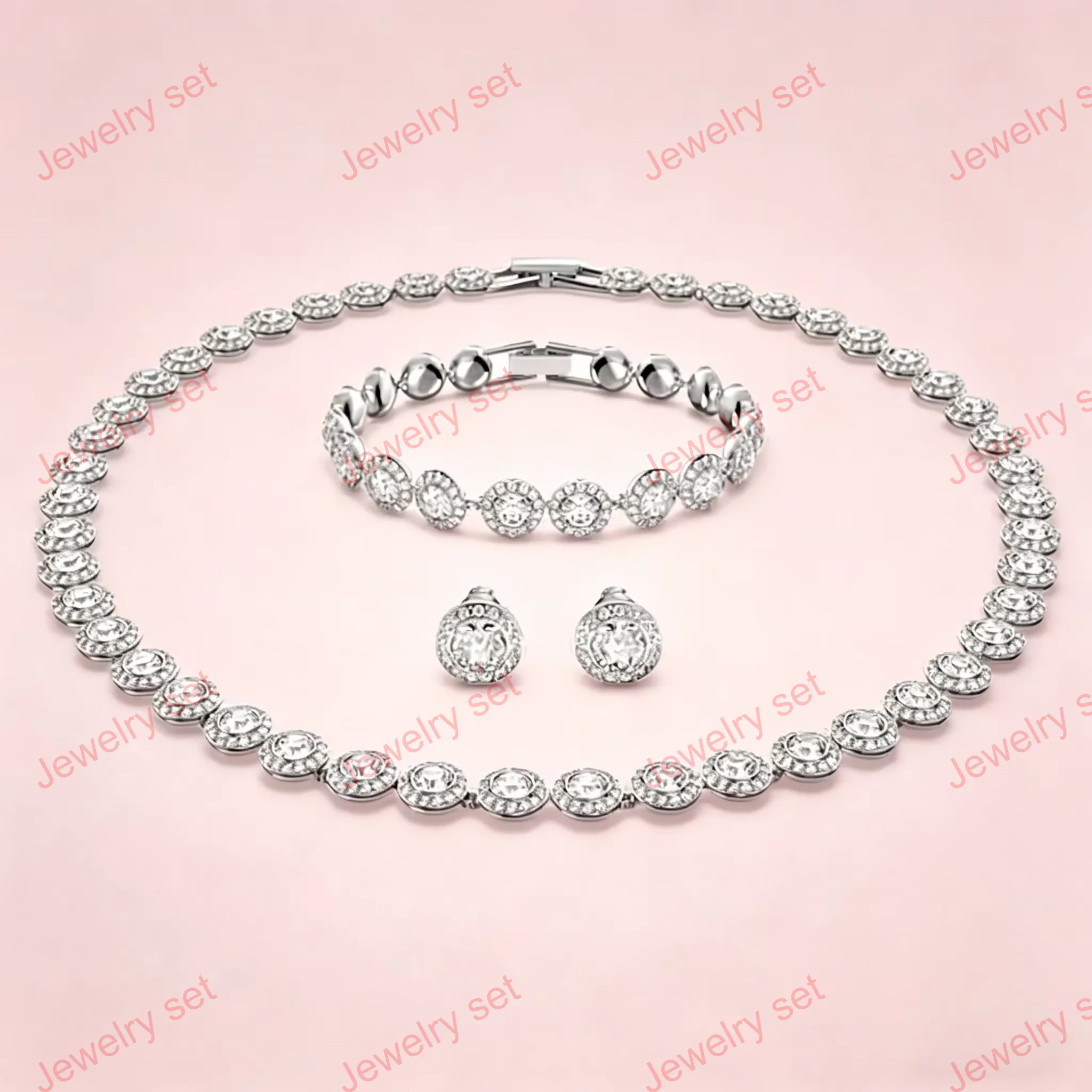 1pc S925 Sterling Silver Round Jewelry Set, Unique Earrings,Bracelet,Necklace, For Daily, Party, And Banquet Decor
1pc S925 Sterling Silver Round Jewelry Set, Unique Earrings,Bracelet,Necklace, For Daily, Party, And Banquet Decor