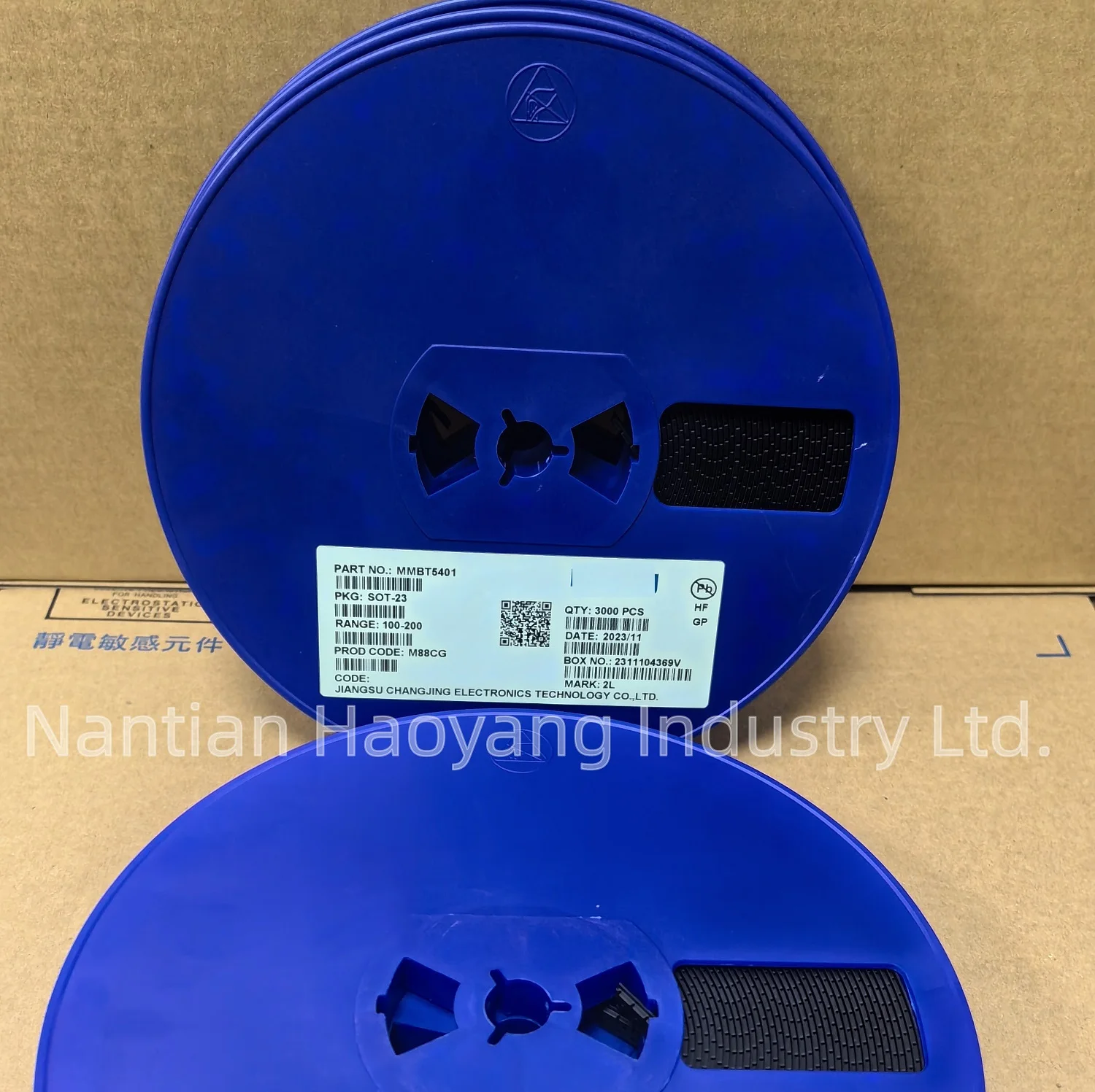 (BOM LIst Support) Original Only 100pcs/200pcs/500pcs/Lot MMBT5401 PNP, 150V, 0.6A
(BOM LIst Support) Original Only 100pcs/200pcs/500pcs/Lot MMBT5401 PNP, 150V, 0.6A