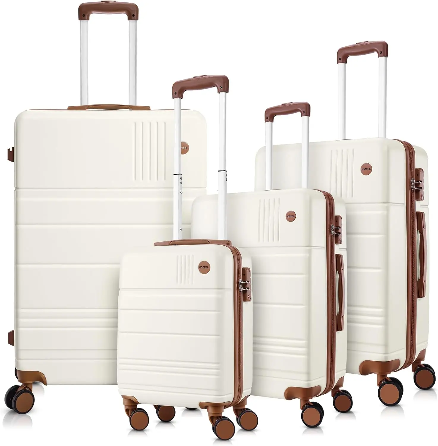 Наборы багажа из 4 предметов, твердые чемоданы из АБС-пластика + ПК с колесами, TSA, боковой крючок, дорожный чемодан, набор чемоданов 16/20/24/28 дюймов
Наборы багажа из 4 предметов, твердые чемоданы из АБС-пластика + ПК с колесами, TSA, боковой крючок, дорожный чемодан, набор чемоданов 16/20/24/28 дюймов 