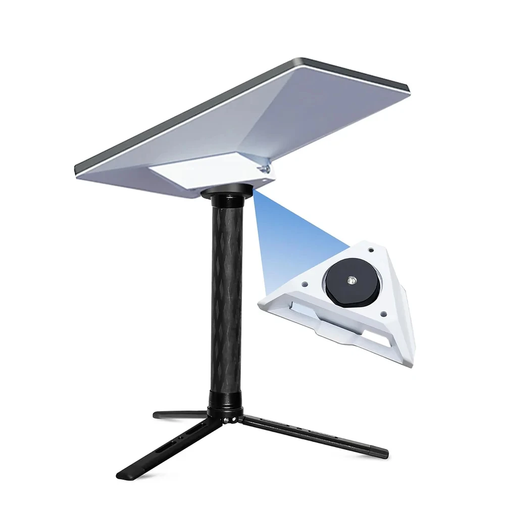 Newest Tripod Mount Adapter for Starlink Mini Pipe Adapter Aluminum Alloy Bracket Compatible with 1/4"-20 & 3/8"-16 Threads
Newest Tripod Mount Adapter for Starlink Mini Pipe Adapter Aluminum Alloy Bracket Compatible with 1/4"-20 & 3/8"-16 Threads