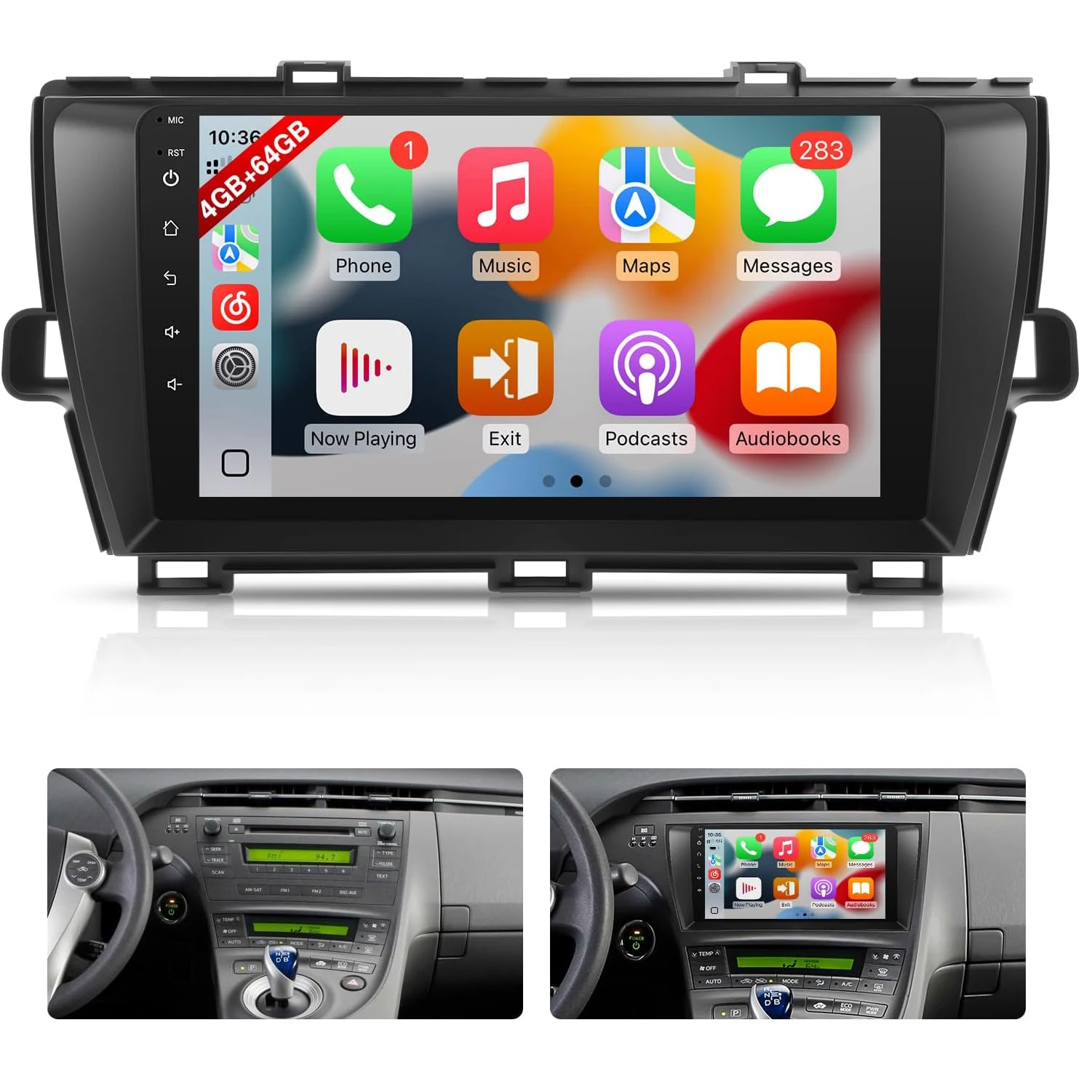9-дюймовая автомагнитола Android 13 (4G+64G) для Toyota Prius 2010-2015 (версия без JBL) — обновление радио
9-дюймовая автомагнитола Android 13 (4G+64G) для Toyota Prius 2010-2015 (версия без JBL) — обновление радио