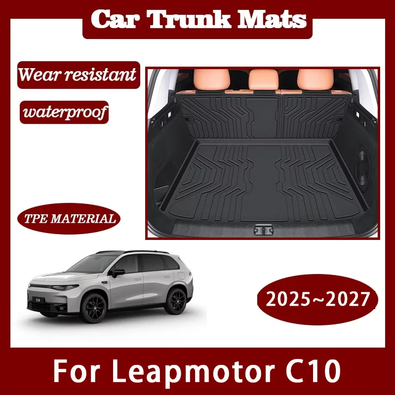 Car Rear Trunk Mats For Leapmotor C10 2025-2027 Waterproof Rugs Storage Pad Back Cargo Liner Back Seat Covers Auto Accessories
Car Rear Trunk Mats For Leapmotor C10 2025-2027 Waterproof Rugs Storage Pad Back Cargo Liner Back Seat Covers Auto Accessories