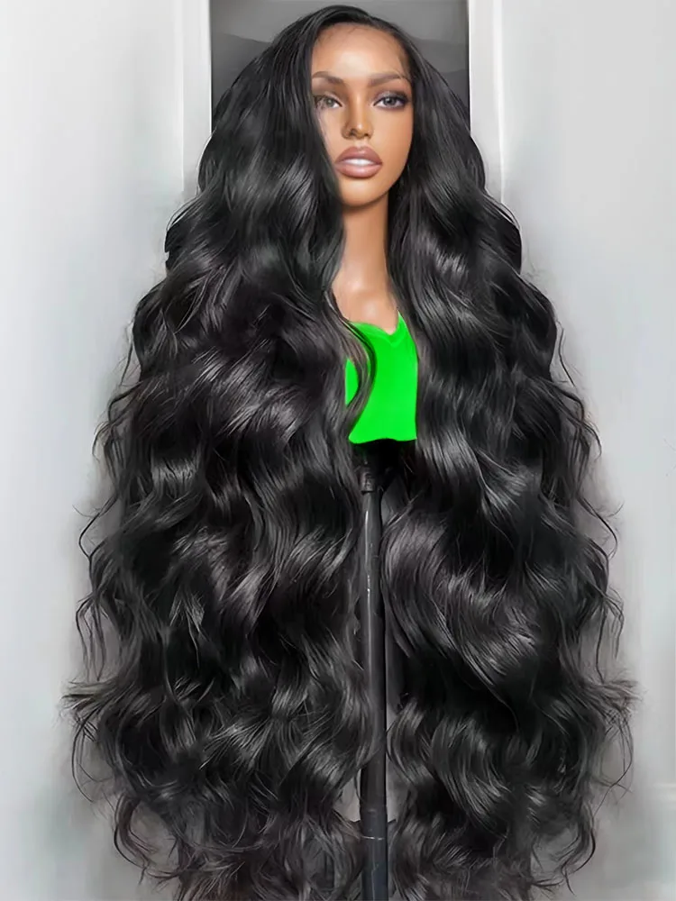 250 Density Body Wave 13x6 Lace Front Human Hair Wigs Black Wig Brazilian Transparent Water Wave 40 Inch 13x4 Lace Frontal Wig
250 Density Body Wave 13x6 Lace Front Human Hair Wigs Black Wig Brazilian Transparent Water Wave 40 Inch 13x4 Lace Frontal Wig