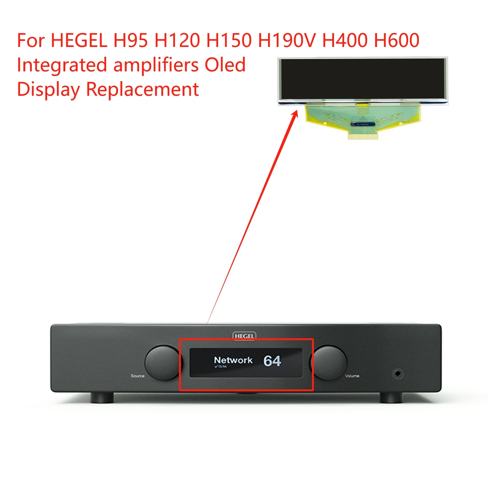 New Oled display Screen For HEGEL H95 H120 H150 H190V H400 H600 Integrated amplifiers replacement
New Oled display Screen For HEGEL H95 H120 H150 H190V H400 H600 Integrated amplifiers replacement