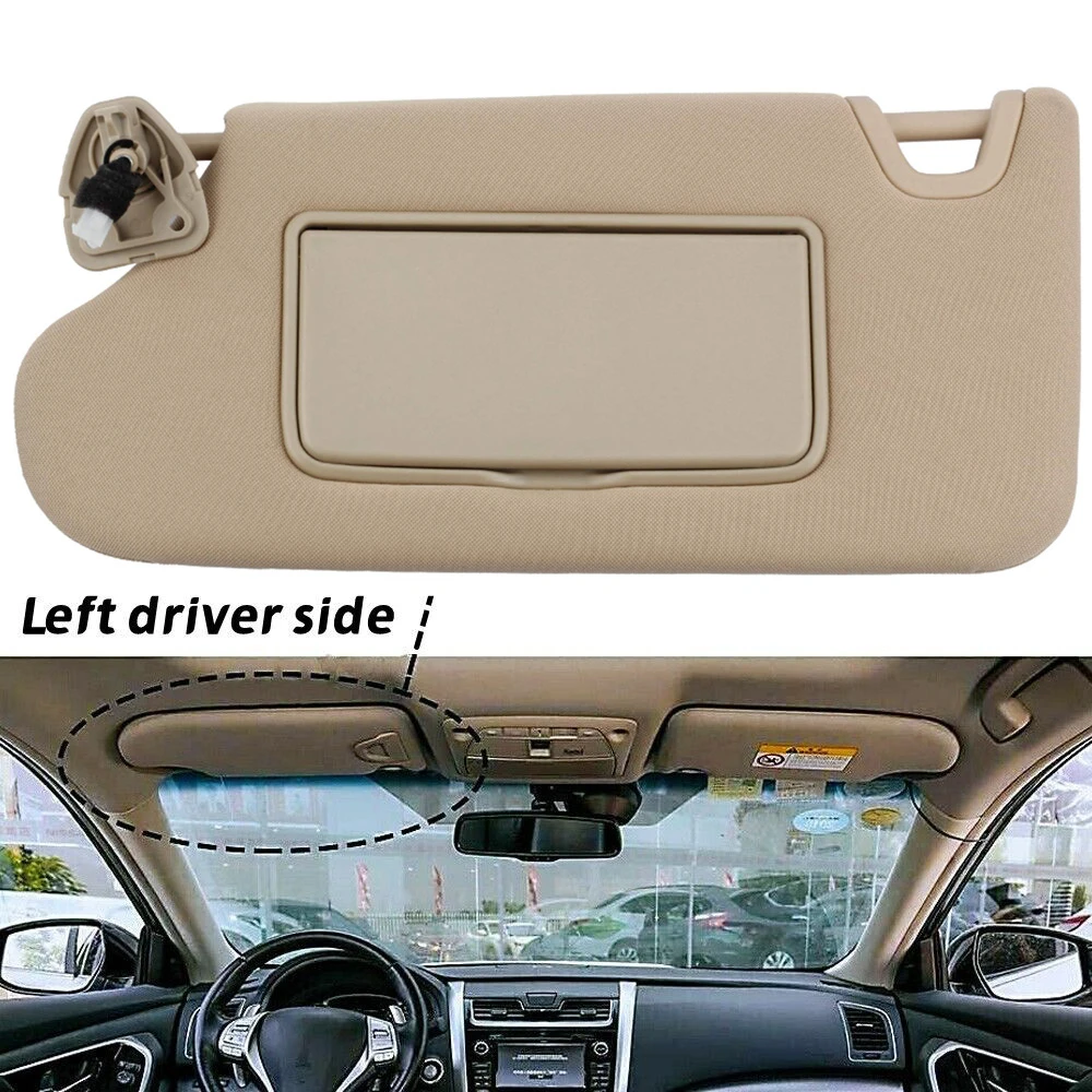 Beige Sun Visor Driver Left Side 964013TA2A For 2013 2014 2015 2016 Nissan Altima
Beige Sun Visor Driver Left Side 964013TA2A For 2013 2014 2015 2016 Nissan Altima