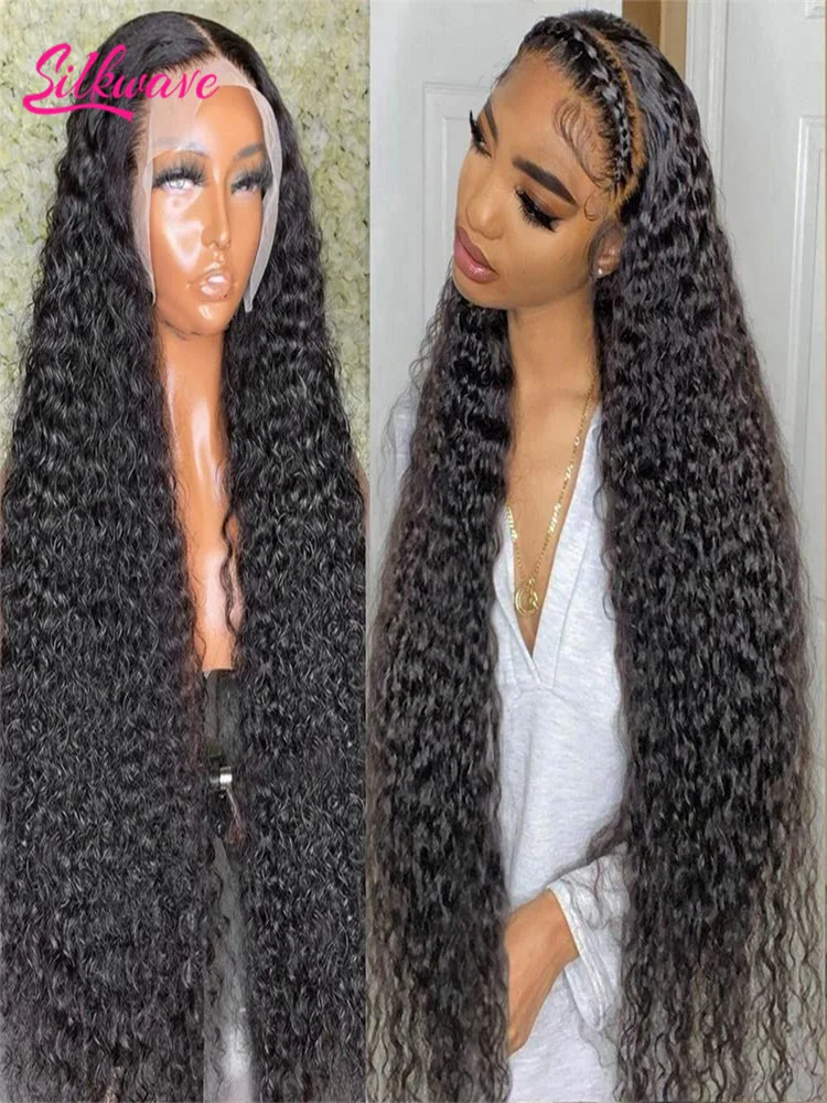 Silkwave 180 Density 30 Inch Curly 13X4 Hd Lace Front Human Hair Wig Brazilian Water Deep Wave 13x6 Lace Frontal Wig For Women
Silkwave 180 Density 30 Inch Curly 13X4 Hd Lace Front Human Hair Wig Brazilian Water Deep Wave 13x6 Lace Frontal Wig For Women