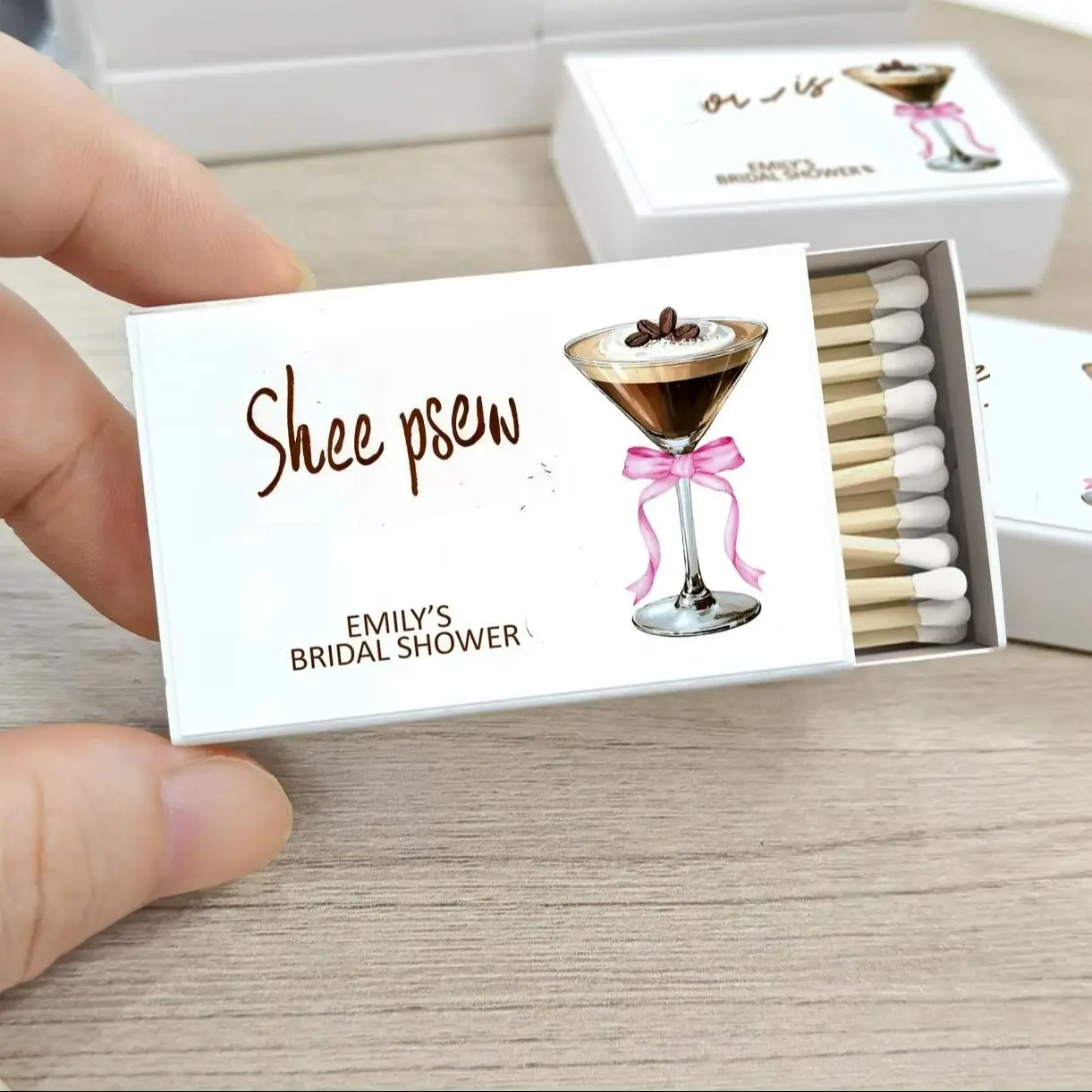 SHEEPSEW сувениры для свадебной вечеринки/кофе, свадебный душ, спичечные коробки, сувениры/любовь заваривает девичник, украшения/подружка невесты Gi
SHEEPSEW сувениры для свадебной вечеринки/кофе, свадебный душ, спичечные коробки, сувениры/любовь заваривает девичник, украшения/подружка невесты Gi