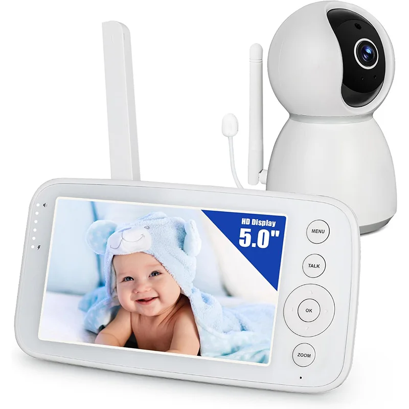 Baby Monitor Camera Audio 5 Inch Screen 28 Hours Battery Video Camera Night Vision 2-Way Talk Lullabies Baby Nanny Security Cam
Baby Monitor Camera Audio 5 Inch Screen 28 Hours Battery Video Camera Night Vision 2-Way Talk Lullabies Baby Nanny Security Cam