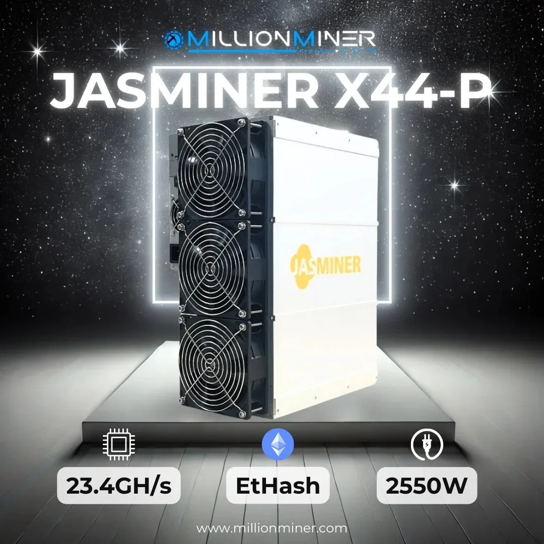 Оптовая продажа Купите 10, получите 6 бесплатных новых Jasminer X44-P 23,4 ГГц/с 2340 Вт ETC Miner ASIC Mining Machine
Оптовая продажа Купите 10, получите 6 бесплатных новых Jasminer X44-P 23,4 ГГц/с 2340 Вт ETC Miner ASIC Mining Machine