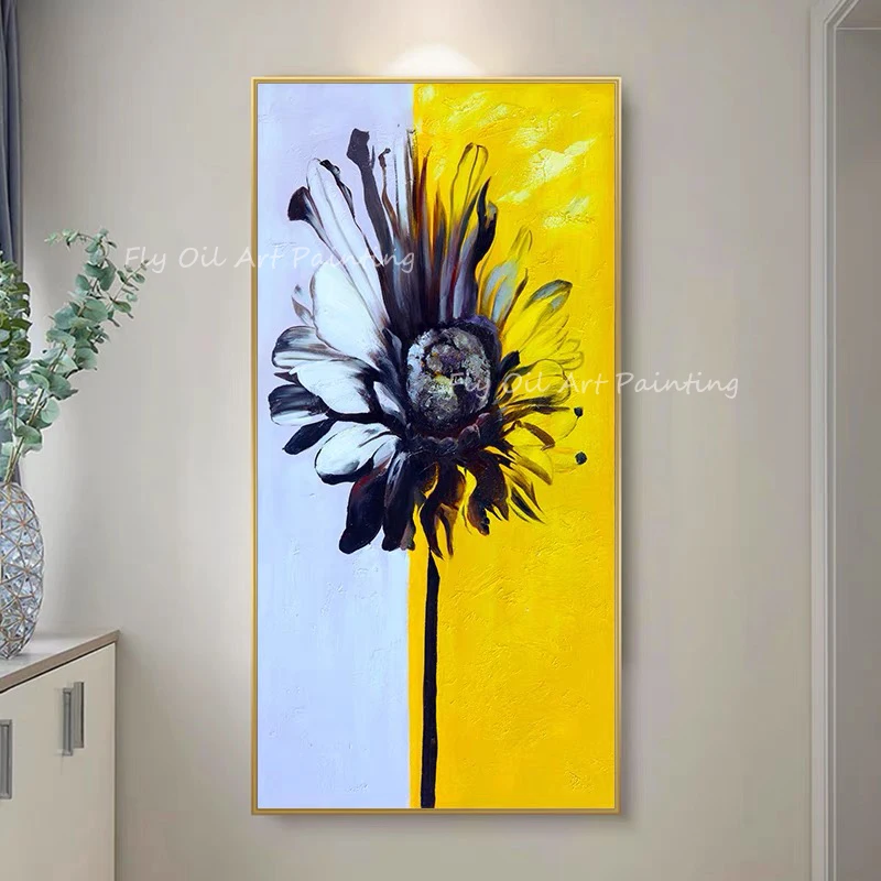 100% Hand Painted asbtract yellow large size art landscape Oil Painting on Canvas Art Classic Cuadros Decor Posters as a gift
100% Hand Painted asbtract yellow large size art landscape Oil Painting on Canvas Art Classic Cuadros Decor Posters as a gift