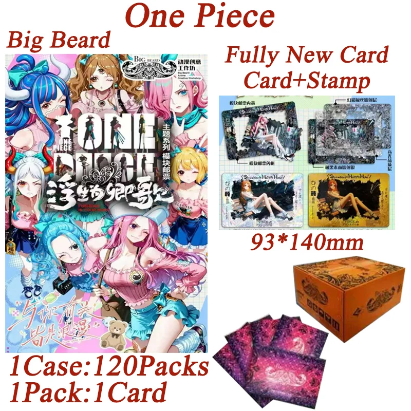 Fully New Big Beard One Piece A6 Collection Module Stamps Wholesales Booster Box Game Anime Character Card Toys Hobbies Gift
Fully New Big Beard One Piece A6 Collection Module Stamps Wholesales Booster Box Game Anime Character Card Toys Hobbies Gift