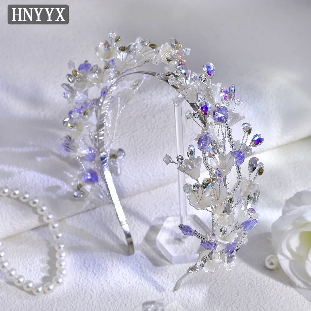 HNYYX Fashion Convallaria Hair Accessories For Women Rhinestone HeadPiece Summer Headband Delicate Girl Bridal Head Hoop A184
HNYYX Fashion Convallaria Hair Accessories For Women Rhinestone HeadPiece Summer Headband Delicate Girl Bridal Head Hoop A184