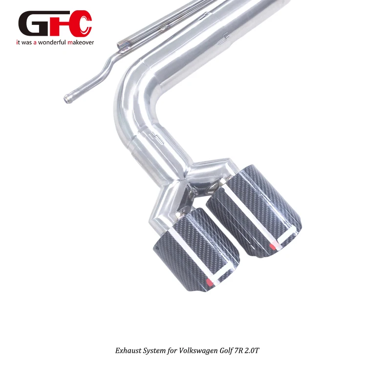 Premium Sport Catback Exhaust System for VW Golf 7R 2.0T Full Straight Pipe Configuration Quad Tips
Premium Sport Catback Exhaust System for VW Golf 7R 2.0T Full Straight Pipe Configuration Quad Tips