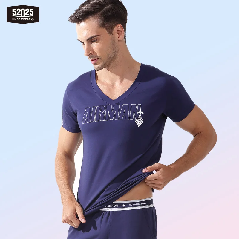 52025 Men’s Undershirt – Soft Cotton-Modal Short Sleeve T-Shirt, Stylish, Light, Breathable, and Comfortable Loungewear Top
52025 Men’s Undershirt – Soft Cotton-Modal Short Sleeve T-Shirt, Stylish, Light, Breathable, and Comfortable Loungewear Top