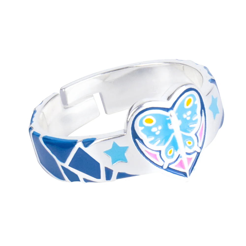 TWINKANIME S925 Sterling Silver JoJo'S Anime Bizarre Adventure Jolyne Cujoh Ring Adjustable About 7-9# For Men Women Gift
TWINKANIME S925 Sterling Silver JoJo'S Anime Bizarre Adventure Jolyne Cujoh Ring Adjustable About 7-9# For Men Women Gift