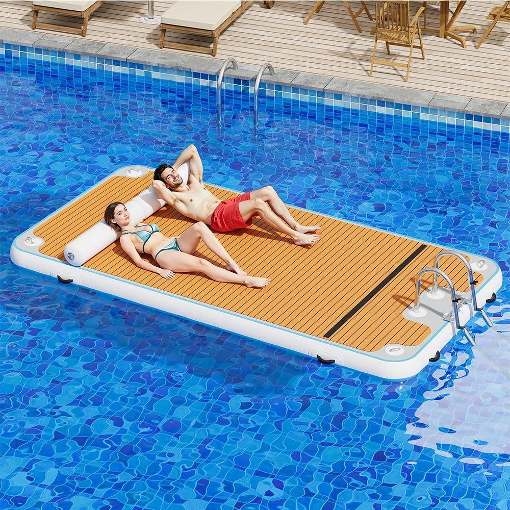 Надувная платформа для плавания Stock 4X2M, плавающий коврик для док-станции с нескользящей поверхностью из ЭВА, плавающий остров для бассейна, пляжа, океана
Надувная платформа для плавания Stock 4X2M, плавающий коврик для док-станции с нескользящей поверхностью из ЭВА, плавающий остров для бассейна, пляжа, океана