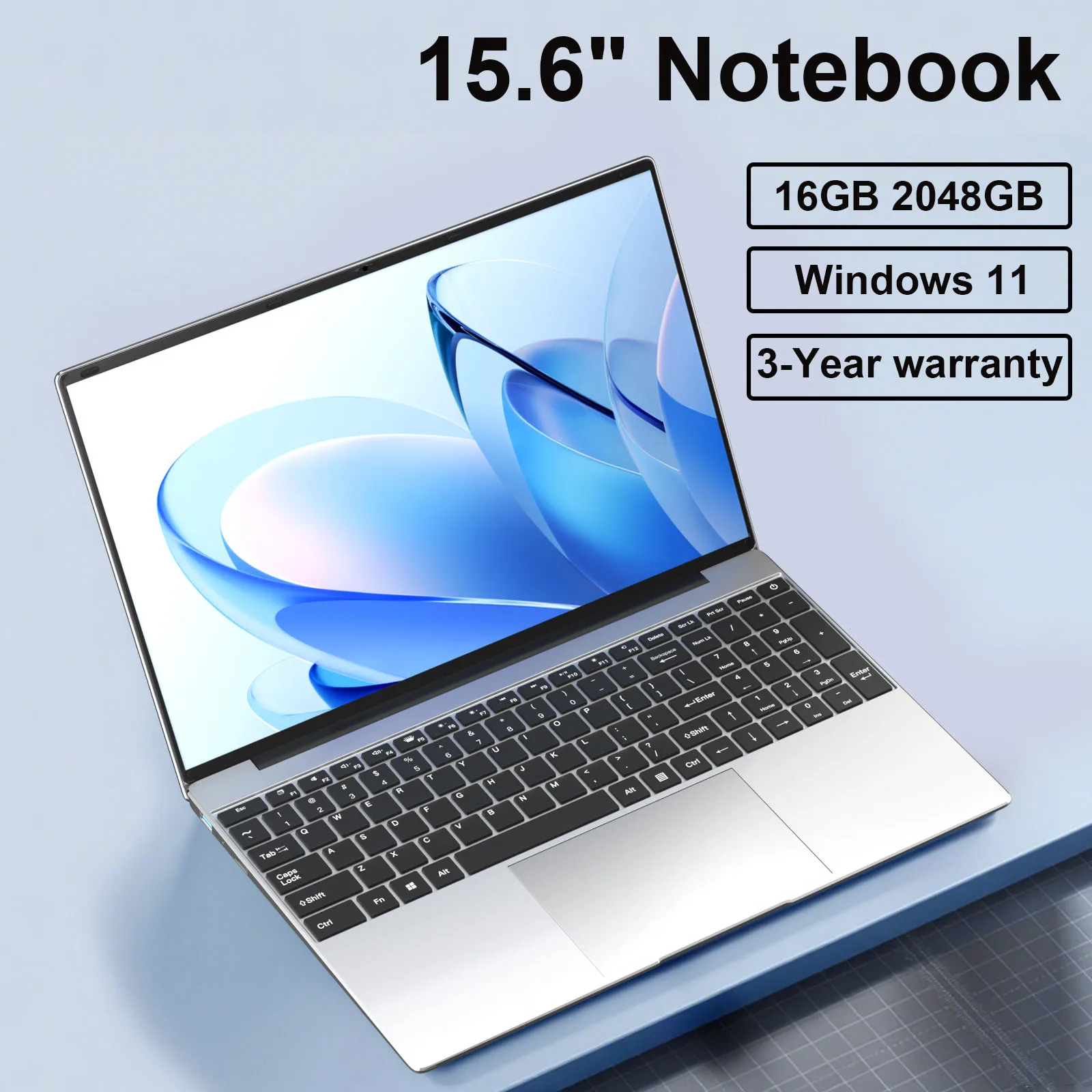 15.6 "Ultra Slim Laptop 16GB RAM 2TB SSD Intel N3700 Notebook Gamer * 1080 Display Office Study Computer PC Windows 11 Pro
15.6 "Ultra Slim Laptop 16GB RAM 2TB SSD Intel N3700 Notebook Gamer * 1080 Display Office Study Computer PC Windows 11 Pro