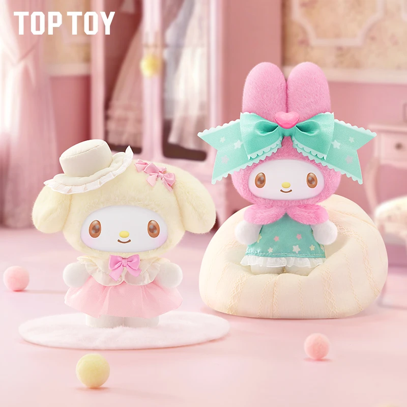 TOPTOY My Melody Sweet Dreams Boudoir Series Plush Bag Key Pendant Adorable Collectible Surprise Blind Box
TOPTOY My Melody Sweet Dreams Boudoir Series Plush Bag Key Pendant Adorable Collectible Surprise Blind Box