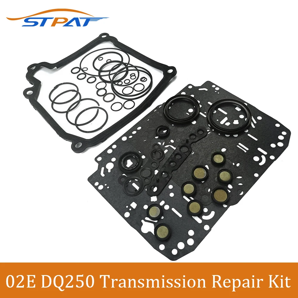 Комплект поршней коробки передач STPAT DQ250 02E DSG, уплотнительные кольца, прокладки для Audi A3 Q3 TT Skoda, для VW Beetle Touran
Комплект поршней коробки передач STPAT DQ250 02E DSG, уплотнительные кольца, прокладки для Audi A3 Q3 TT Skoda, для VW Beetle Touran