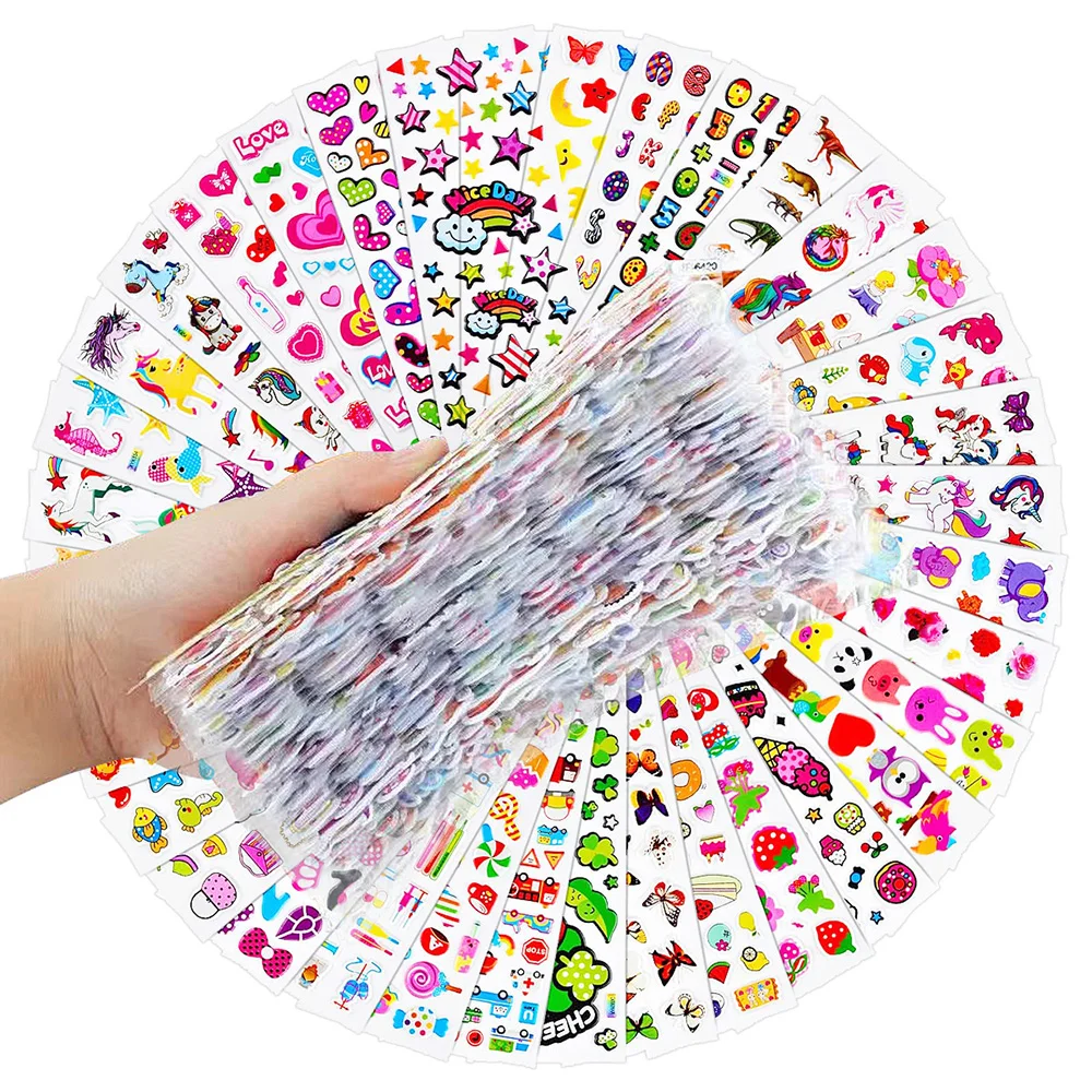 24/36Sheets 3D Puffy Stickers for Kids Toddlers Bulk, Small Children Party Bag Sticker Variety Pack for Preschool Teacher, Boy G
24/36Sheets 3D Puffy Stickers for Kids Toddlers Bulk, Small Children Party Bag Sticker Variety Pack for Preschool Teacher, Boy G