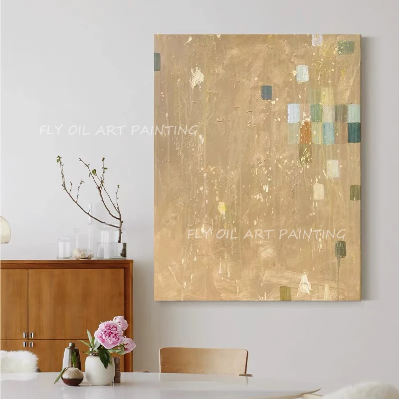 100% Handmade brown canvas picture large size abstract texture oil painting for office living room decor gift
100% Handmade brown canvas picture large size abstract texture oil painting for office living room decor gift