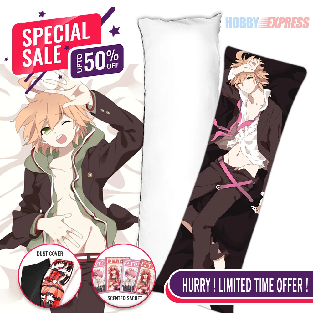 Hobby Express Anime Dakimakura Japanese Otaku Husbando Life Size Hugging Body Pillow Cover Makoto Naegi 84096
Hobby Express Anime Dakimakura Japanese Otaku Husbando Life Size Hugging Body Pillow Cover Makoto Naegi 84096
