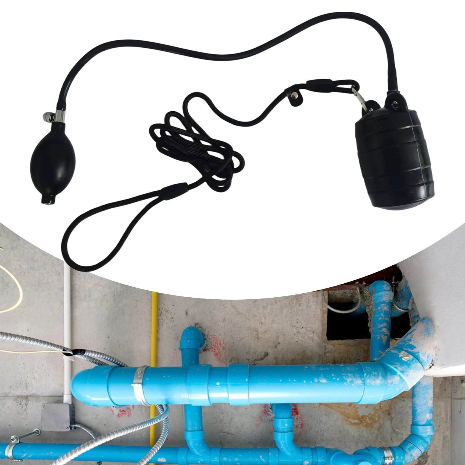 Pipe Natural Rubber Drain Air Bag Sturdy Maintenance Rustproof Plumbing Test Balloon With Hand DN 200 150 160 110 100 75 50
Pipe Natural Rubber Drain Air Bag Sturdy Maintenance Rustproof Plumbing Test Balloon With Hand DN 200 150 160 110 100 75 50