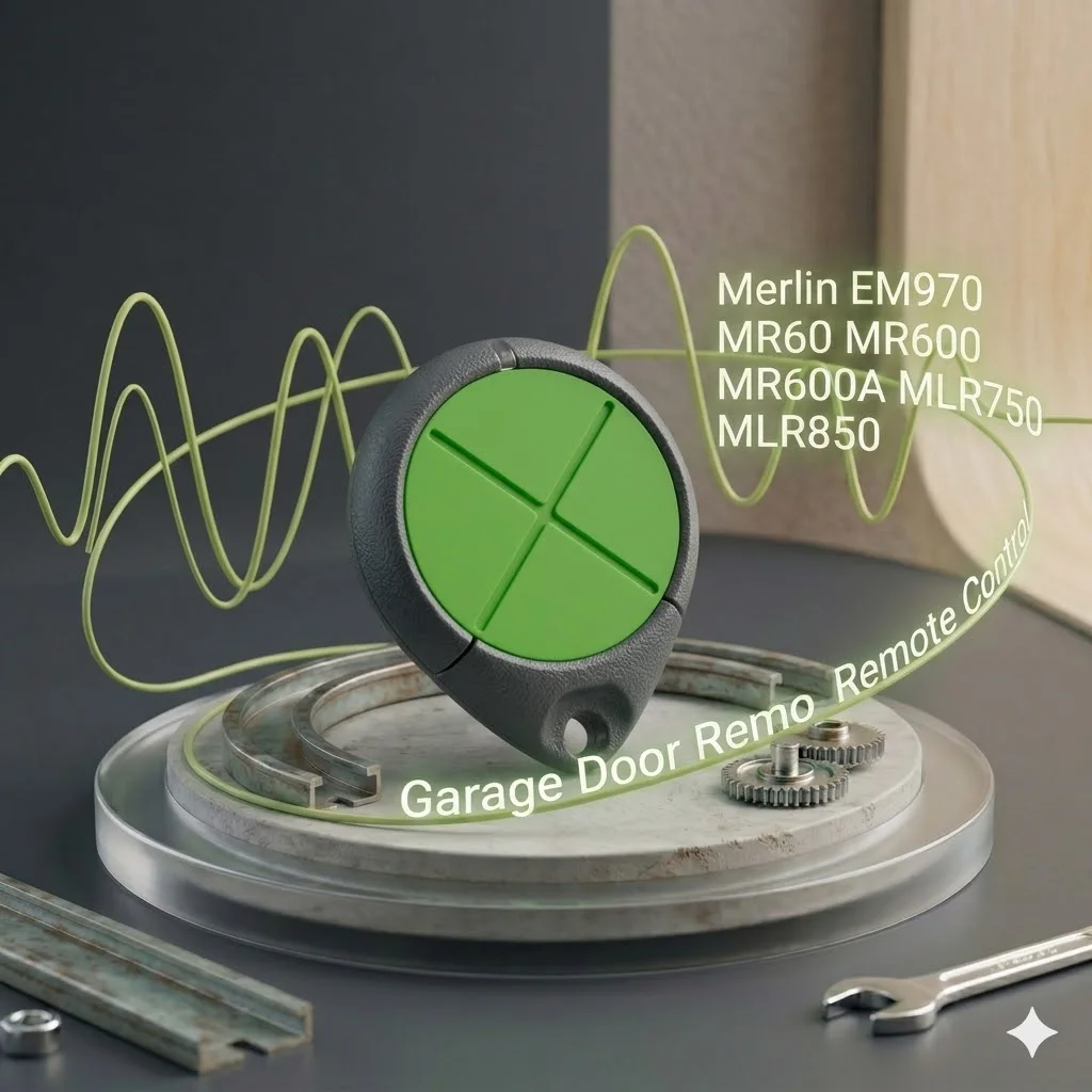 Пульт дистанционного управления для гаражных ворот Merlin MR60 MR600 MR600A MR650 MR800, с динамическим кодом, 434.54 МГц
Пульт дистанционного управления для гаражных ворот Merlin MR60 MR600 MR600A MR650 MR800, с динамическим кодом, 434.54 МГц
